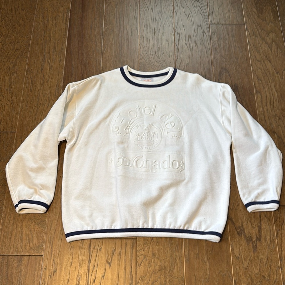 VINTAGE Hotel Del Coronado California Crew Neck Sweatshirt